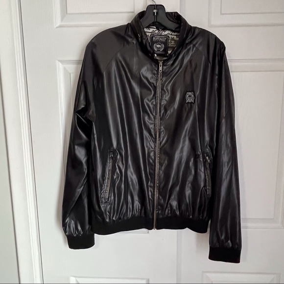 BUFFALO DAVID BITTON BLACK WINDBREAKER - Picture 2 of 12